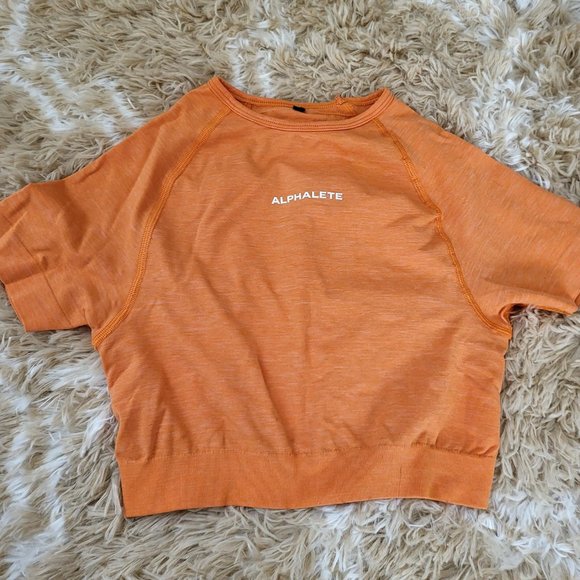 Alphalete Tops - Alphalete Amplify Crop Top Dreamsicle